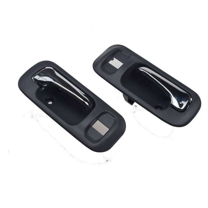 Set of 4 Chrome Inside Door Handles Gray FL FR RL RR For Honda CR-V Odyssey
