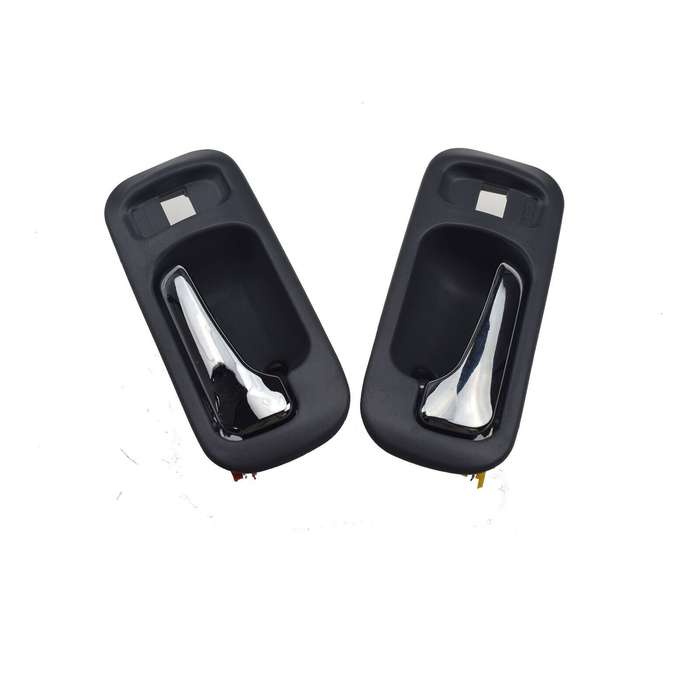 Set of 4 Chrome Inside Door Handles Gray FL FR RL RR For Honda CR-V Odyssey