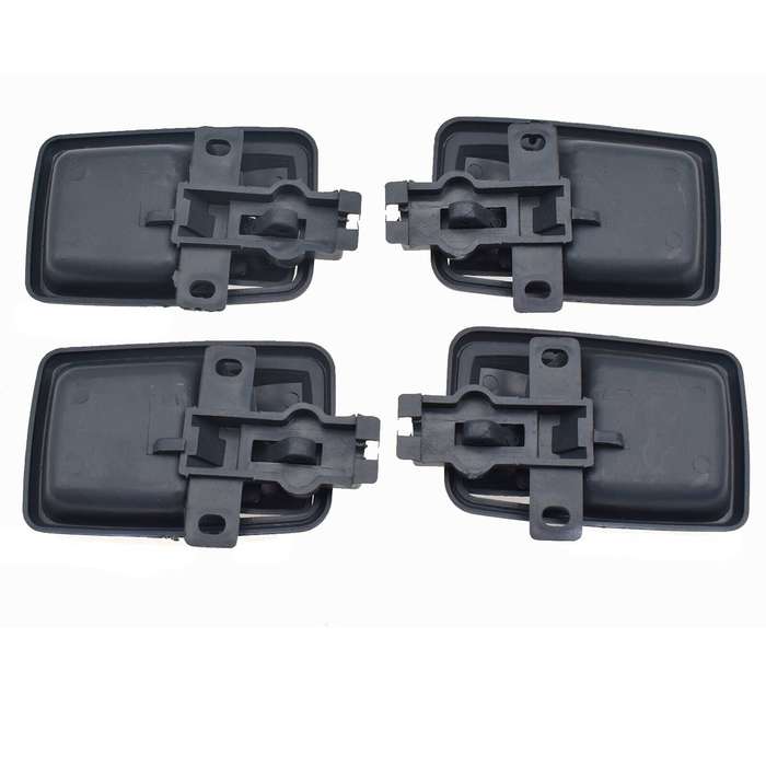 Left &amp; Right Interior Door Handle &amp;Bezel Set of 4 For Isuzu Rodeo Honda Passport
