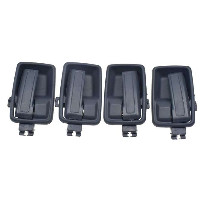 Left &amp; Right Interior Door Handle &amp;Bezel Set of 4 For Isuzu Rodeo Honda Passport