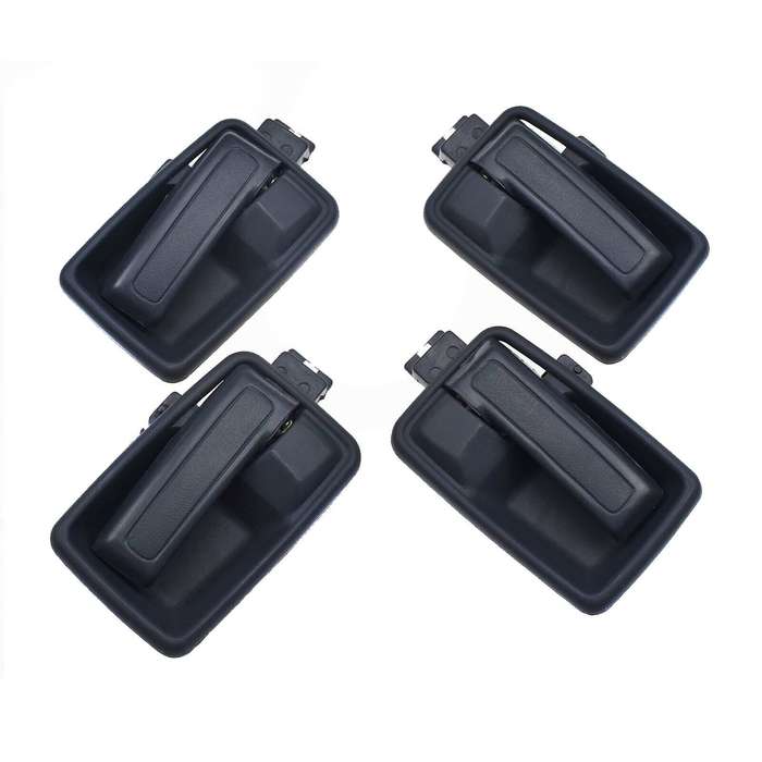 Left &amp; Right Interior Door Handle &amp;Bezel Set of 4 For Isuzu Rodeo Honda Passport