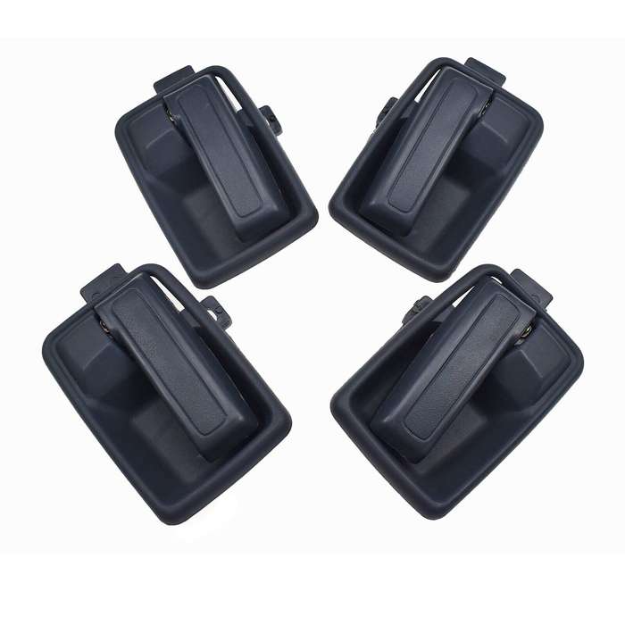 Left &amp; Right Interior Door Handle &amp;Bezel Set of 4 For Isuzu Rodeo Honda Passport