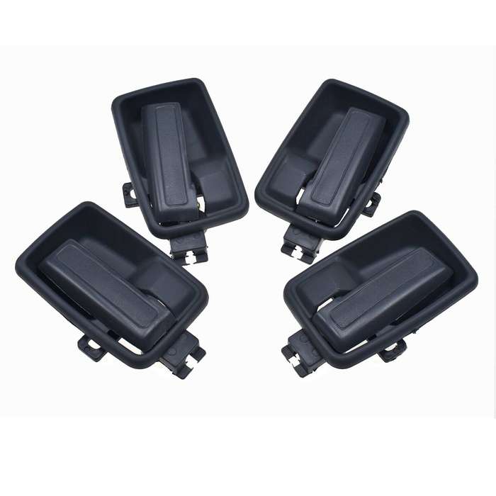 Left &amp; Right Interior Door Handle &amp;Bezel Set of 4 For Isuzu Rodeo Honda Passport