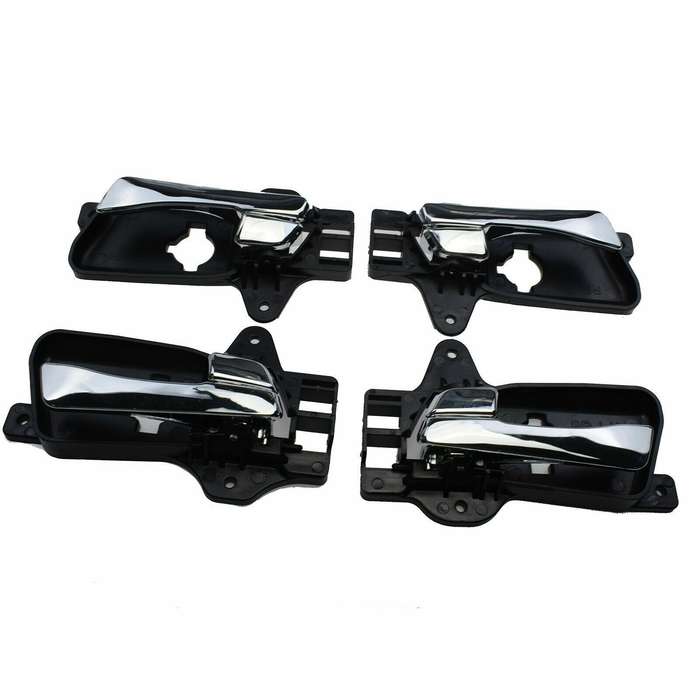 Chrome Inside Door Handles FL FR RL RR 4PCS For 2009-2012 Hyundai Elantra 2.0L