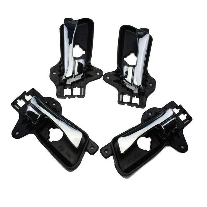 Chrome Inside Door Handles FL FR RL RR 4PCS For 2009-2012 Hyundai Elantra 2.0L