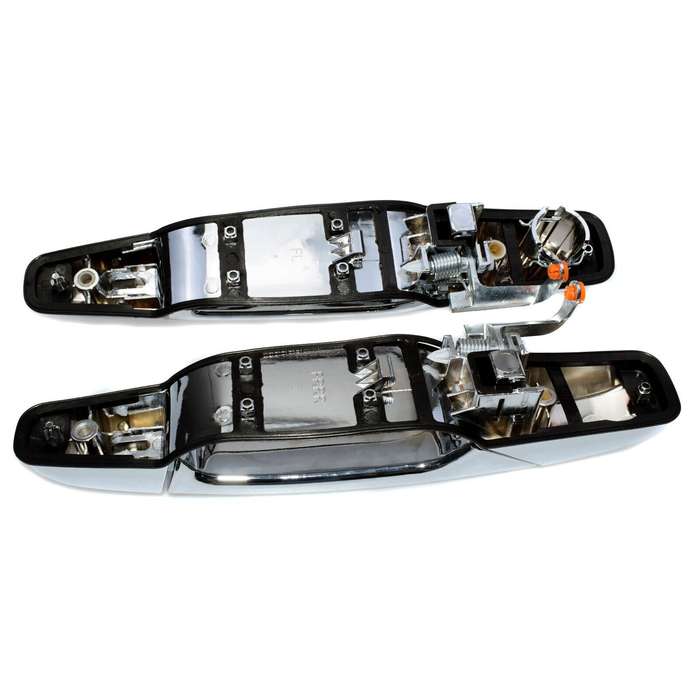 Outside Chrome Door Handles Front L &amp; R For Chevrolet Tahoe Silverado GMC Sierra