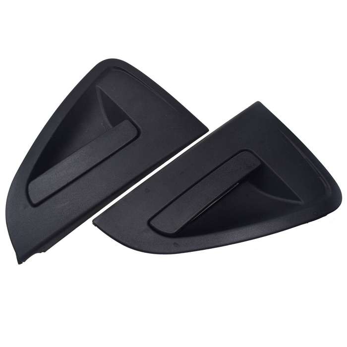 Rear Left &amp; Right Exterior Door Handles Black 2PCS For Chevrolet Spark 2013-2015