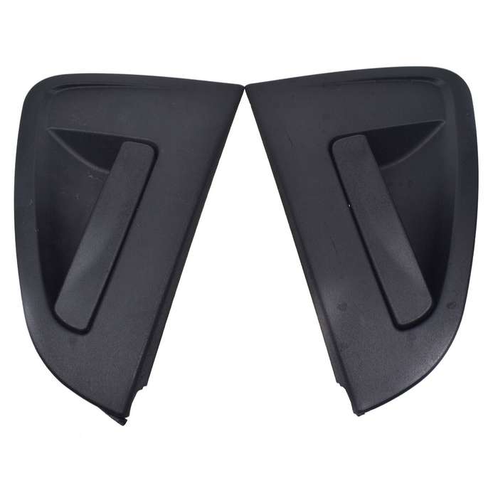 Rear Left &amp; Right Exterior Door Handles Black 2PCS For Chevrolet Spark 2013-2015