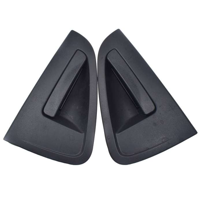 Rear Left &amp; Right Exterior Door Handles Black 2PCS For Chevrolet Spark 2013-2015