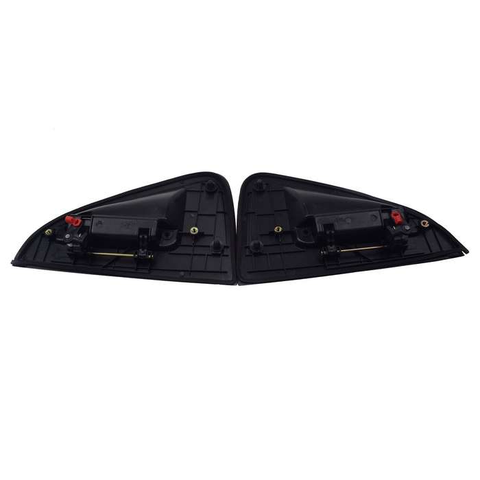 Rear Left &amp; Right Exterior Door Handles Black 2PCS For Chevrolet Spark 2013-2015