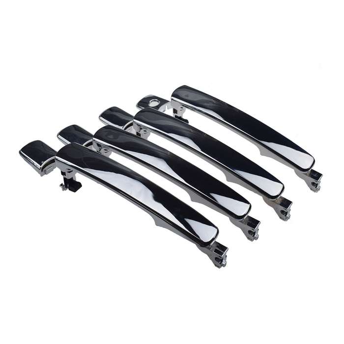 4PCS Chrome Exterior Door Handle FL FR RL RR For Nissan Murano Infiniti FX35