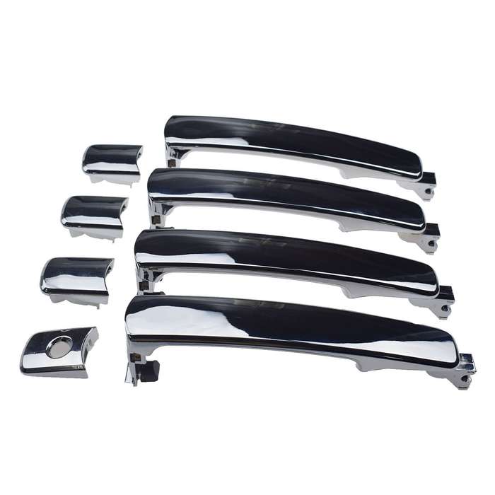 4PCS Chrome Exterior Door Handle FL FR RL RR For Nissan Murano Infiniti FX35