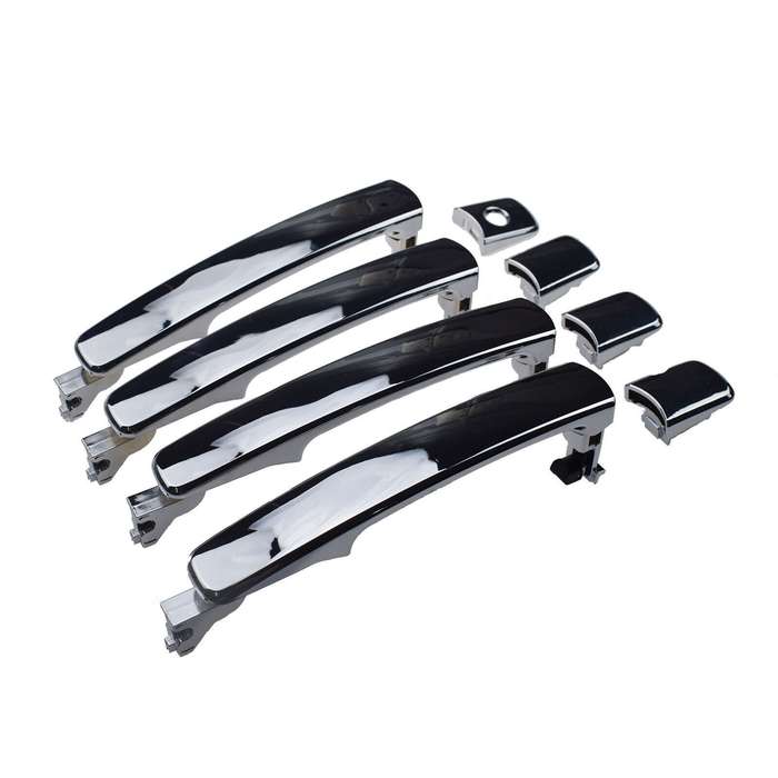 4PCS Chrome Exterior Door Handle FL FR RL RR For Nissan Murano Infiniti FX35