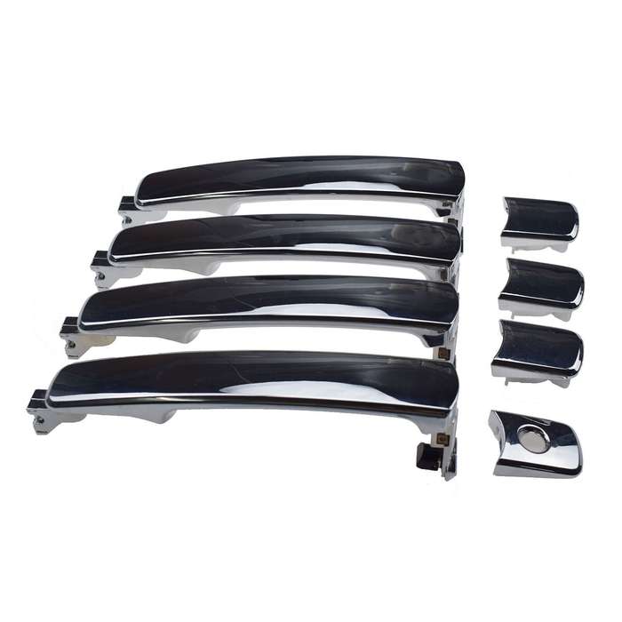 4PCS Chrome Exterior Door Handle FL FR RL RR For Nissan Murano Infiniti FX35