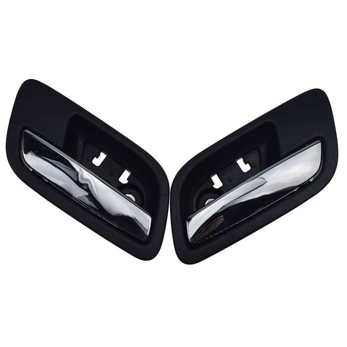 A Pair Interior Door Handles Rear Left &amp; Right For Chevrolet Suburban GMC Sierra