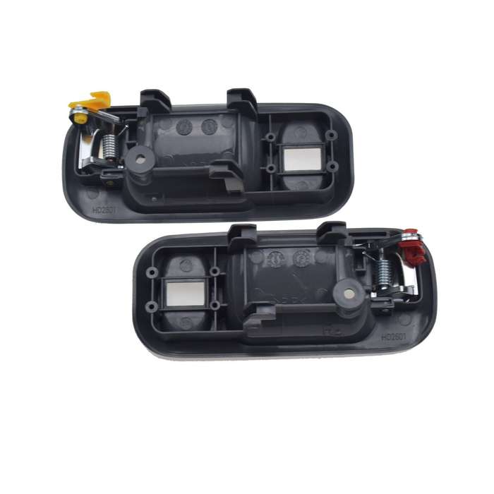 Left &amp; Right Chrome Inside Door Handles Gray Pair For Honda CR-V Odyssey