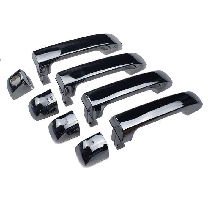 Chrome Exterior Door Handle Set Of 4 FL FR RL RR For Hyundai Veracruz 2007-2012