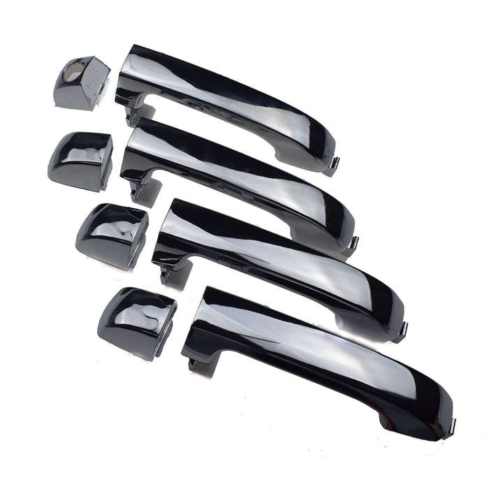 Chrome Exterior Door Handle Set Of 4 FL FR RL RR For Hyundai Veracruz 2007-2012