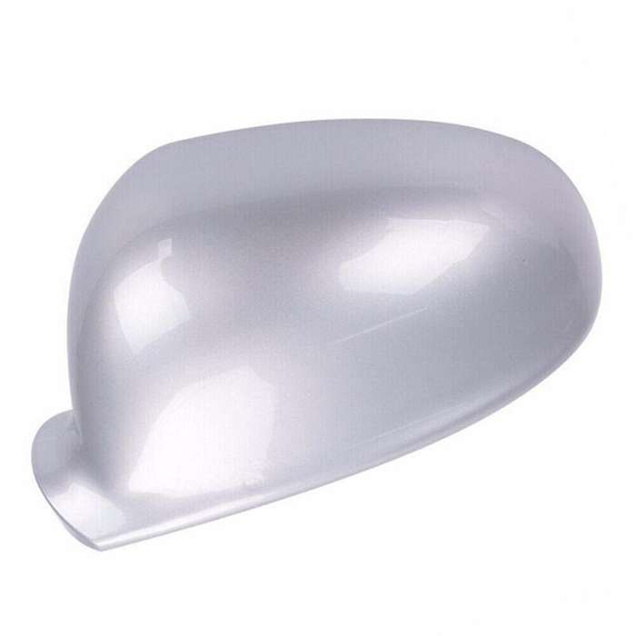 2x Silver Side Rearview Mirror Door Cap Cover For VW Golf Rabbit Jetta MK5