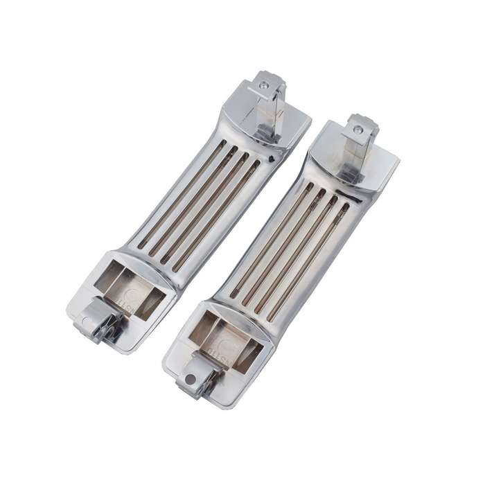 Rear Left &amp; Right Exterior Outside Door Handles Pair For Nissan Titan 2004-2018