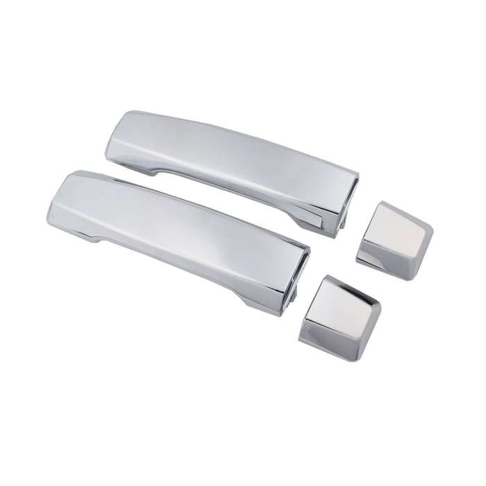 Rear Left &amp; Right Exterior Outside Door Handles Pair For Nissan Titan 2004-2018