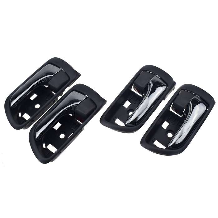 4PCS Door Handles Inside Chrome FL FR RL RR For Toyota Camry 2002-2006