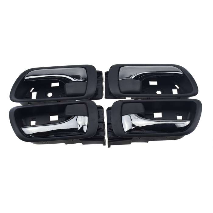 4PCS Door Handles Inside Chrome FL FR RL RR For Toyota Camry 2002-2006