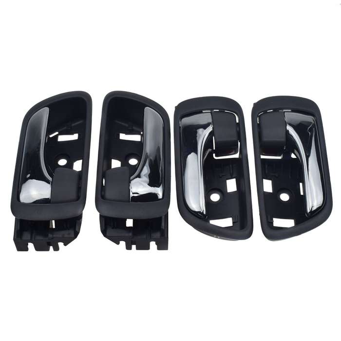 4PCS Door Handles Inside Chrome FL FR RL RR For Toyota Camry 2002-2006