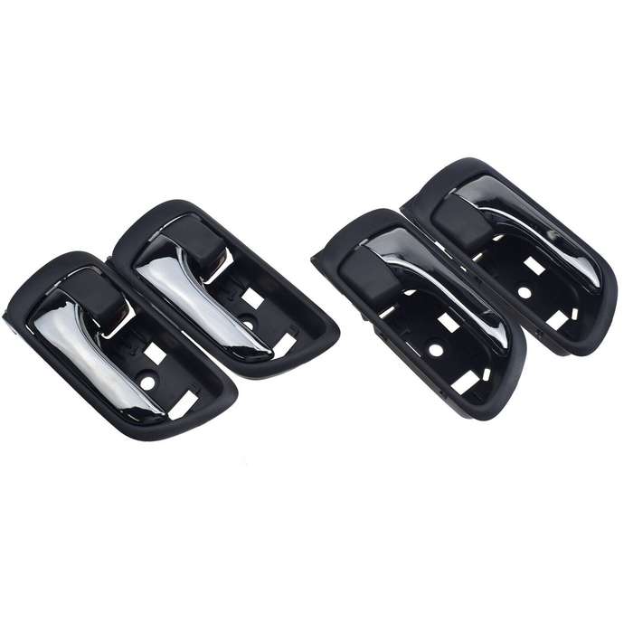 4PCS Door Handles Inside Chrome FL FR RL RR For Toyota Camry 2002-2006