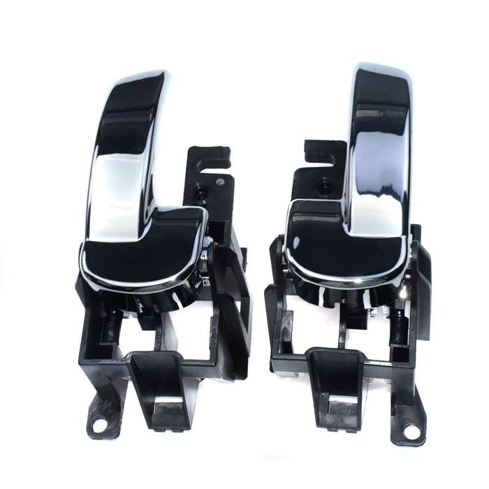 Front Left &amp; Right Chrome Interior Door Handles For Nissan Pathfinder 2005-2009