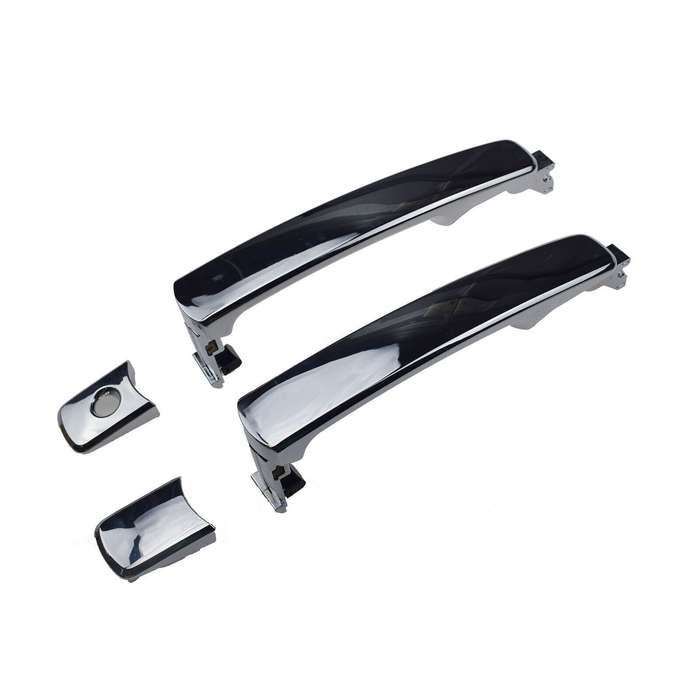 Chrome Exterior Door Handle Front Left &amp; Right For Nissan Murano Infiniti FX35