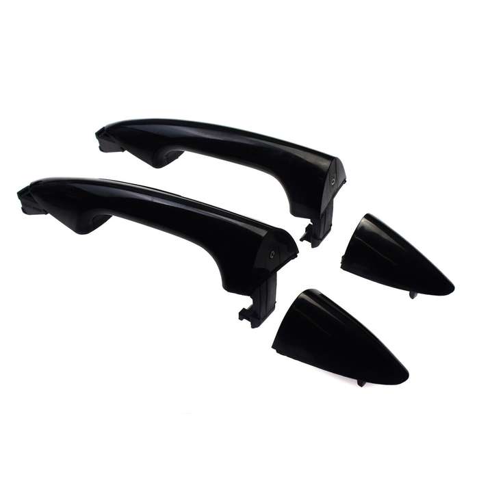 2PCS Outside Exterior Door Handle Rear Left &amp; Right For Hyundai Accent 2012-2016