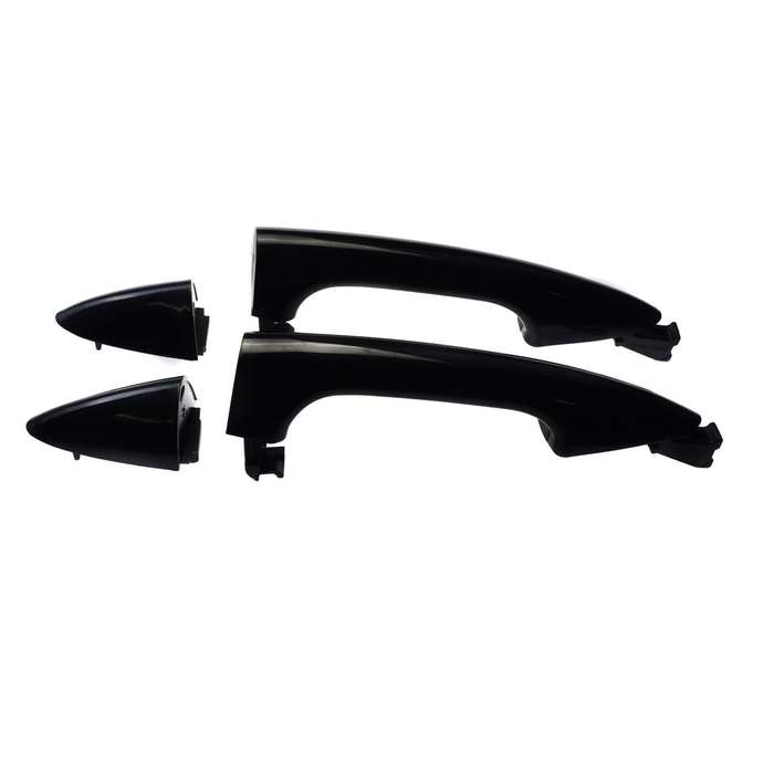 2PCS Outside Exterior Door Handle Rear Left &amp; Right For Hyundai Accent 2012-2016