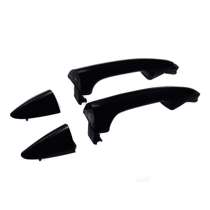 2PCS Outside Exterior Door Handle Rear Left &amp; Right For Hyundai Accent 2012-2016