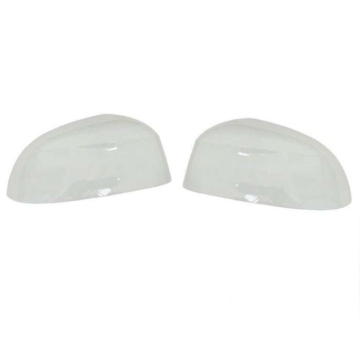 Pair Rearview Mirror Cap Cover For BMW X3 X4 X5 X6 F15 F16 F26 2015-2018 White