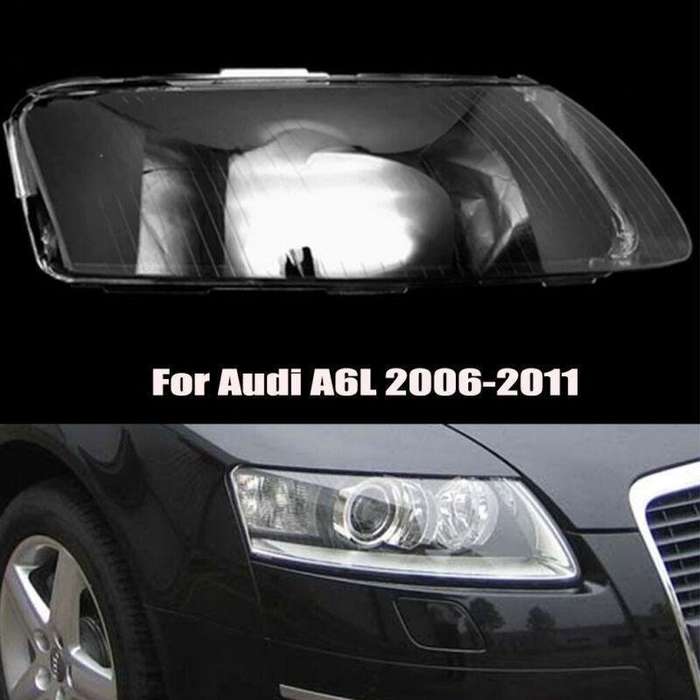 Right Side Headlight Headlamp Clear Lens Cover Shell For Audi A6L 2006-2011