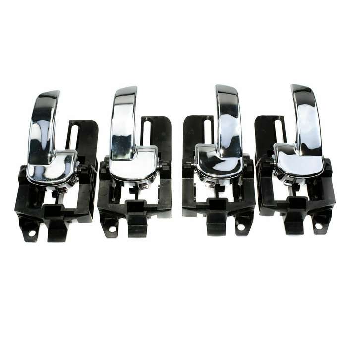 4PCS Left &amp; Right Inside Interior Door Handles For Nissan Qashqai 2007-2013