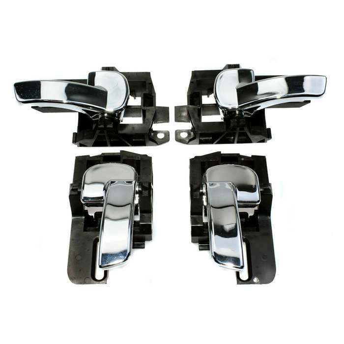 4PCS Left &amp; Right Inside Interior Door Handles For Nissan Qashqai 2007-2013
