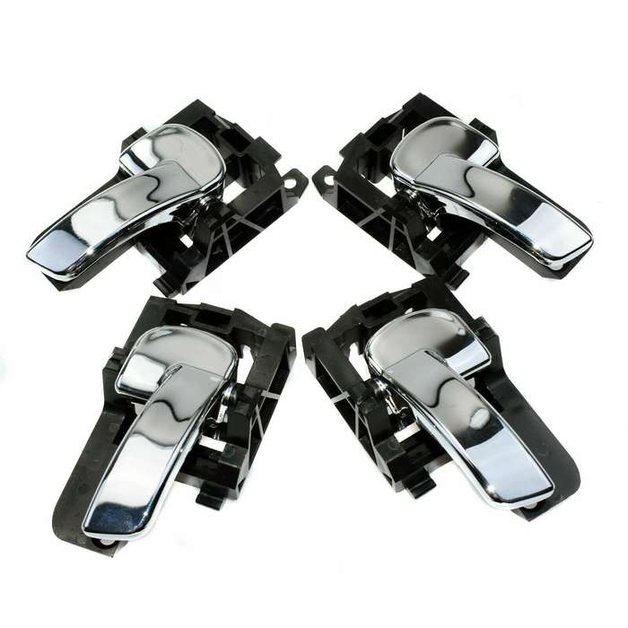 4PCS Left &amp; Right Inside Interior Door Handles For Nissan Qashqai 2007-2013