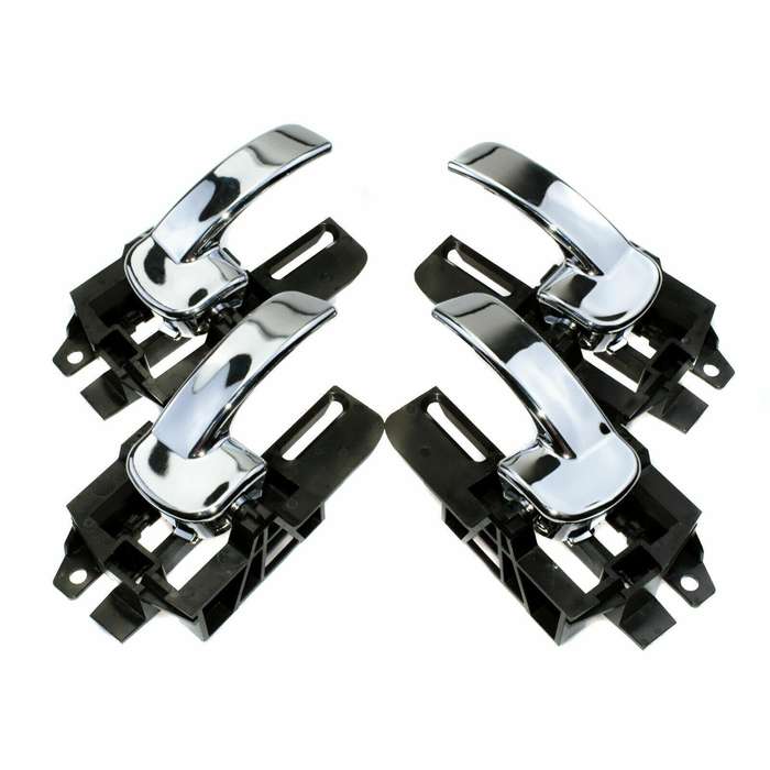 4PCS Left &amp; Right Inside Interior Door Handles For Nissan Qashqai 2007-2013