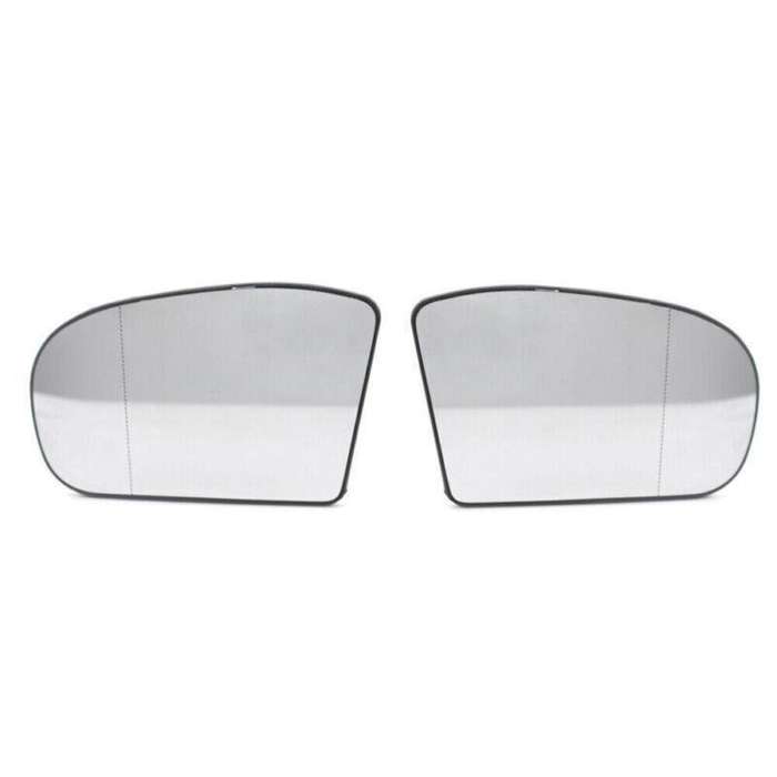 Pair Heated Side Wing Mirror Glass For Mercedes-Benz E/C-Class W211 W203 2001-07