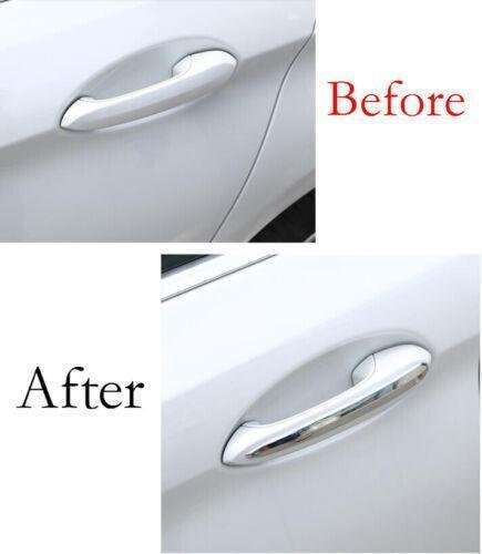 For BMW X7 G07 2019-2022 ABS Chrome Exterior Side Door Handle Cover Trim 4PCS