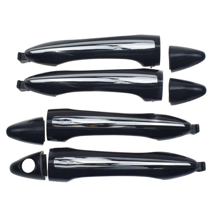 Front Rear Left Right Exterior Door Handles Set of 4 For Kia Forte Forte5 14-18