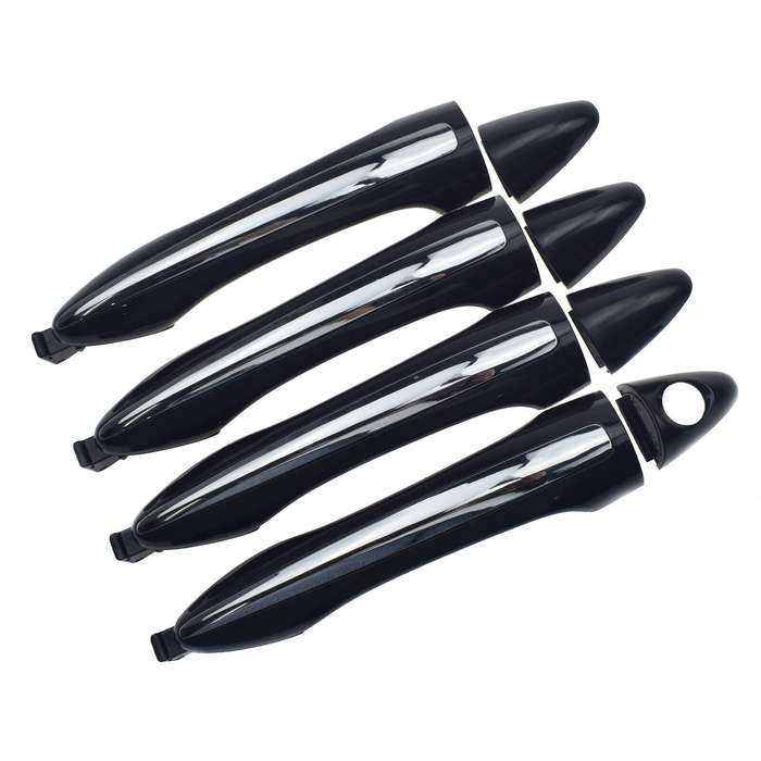 Front Rear Left Right Exterior Door Handles Set of 4 For Kia Forte Forte5 14-18