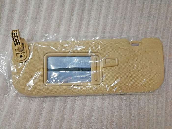 Sun Visor Makeup Mirror Beige Left Driver Side for Hyundai Elantra MD 2011-15 YA
