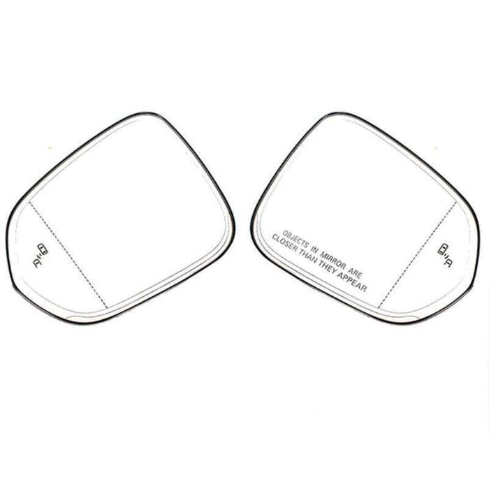 Blind Spot View Mirror Glass For Lexus RX350/450H NX200T/300 Right&amp;Left