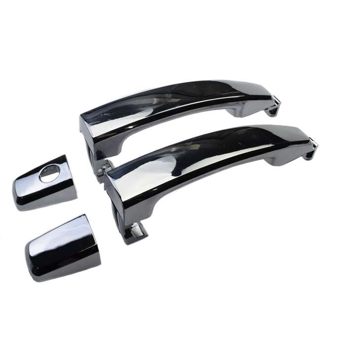 Chrome Exterior Door Handle 2PCS Front Left &amp; Right For Chevrolet Aveo 2007-2009