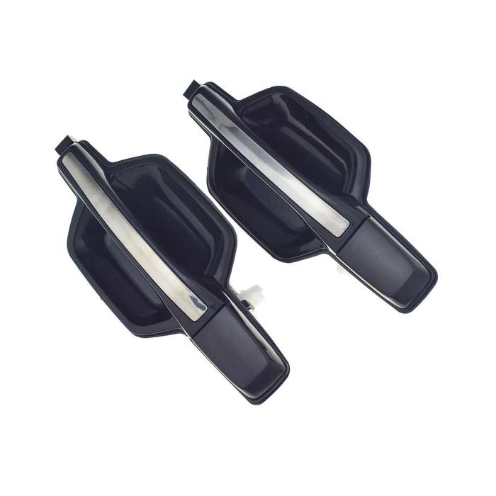 Rear Left &amp; Right Exterior Door Handles Pair For Mitsubishi Montero 2001-2006