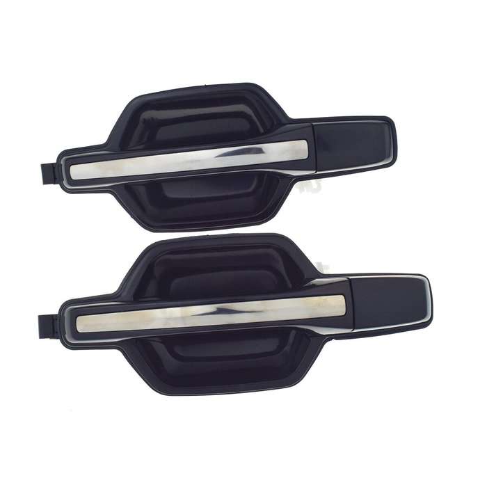 Rear Left &amp; Right Exterior Door Handles Pair For Mitsubishi Montero 2001-2006