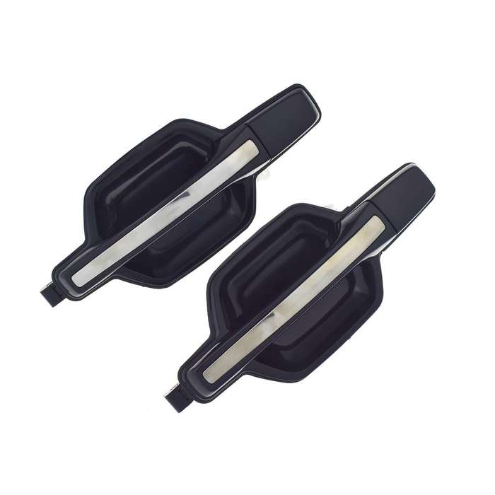 Rear Left &amp; Right Exterior Door Handles Pair For Mitsubishi Montero 2001-2006